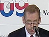 Václav Havel v Senátu