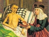 Mikulá Puchner: Svatá Aneka oetuje chorého