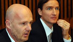 Michal Bílek a Vladimír �micer.