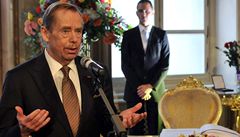 Exprezident Václav Havel se stal čestným občanem slovenské metropole