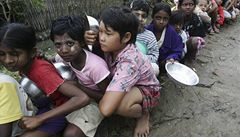 Tisíce děti v Barmě trpí akutní podvýživou
