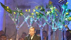 Koncert U je to tady 14. listopadu v Praské kiovatce uspoádal bývalý prezident Václav Havel k 20. výroí listopadových událostí roku 1989. 