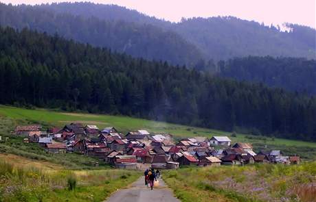 Romská osada na Slovensku - Koický kraj (Letanovce).