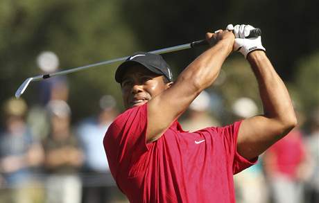 Tiger Woods vyhrál 15. íjna 2009 turnaj v Melbourne.