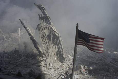 Teroristický útok na World Trade Center v NY 11. záí 2001.