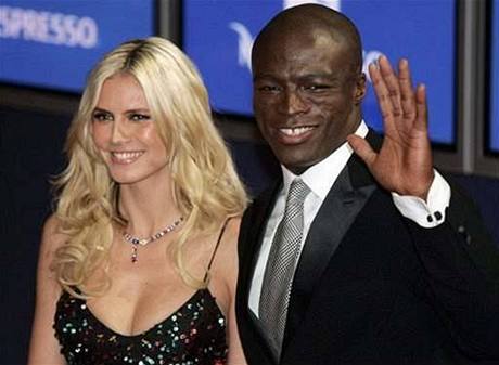 Seal se svou enou Heidi Klum.