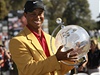Tiger Woods vyhrál 15. íjna 2009 turnaj v Melbourne.