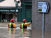 Záplavy v Británii, msto Cockermouth 20.listopadu 2009