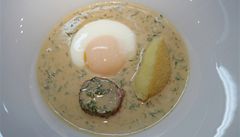 La Degustation Boheme Bourgeoise - smetanová omá�ka s koprem a bramborem 