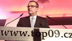 Sn�m TOP 09. Miroslav Kalousek.