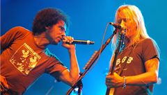 Hvzdy grunge Alice in Chains vystoup dnes v prask Lucern
