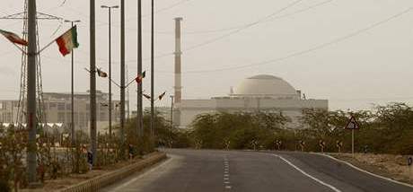 Jaderná lektrárna v íránském Buhéru