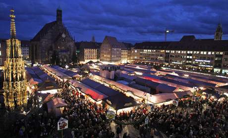 Vánoní trhy v Norimberku
