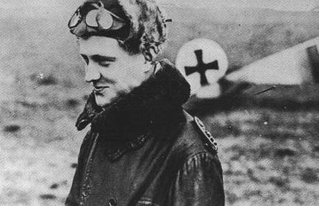 Manfred von Richthofen na snmku z roku 1916