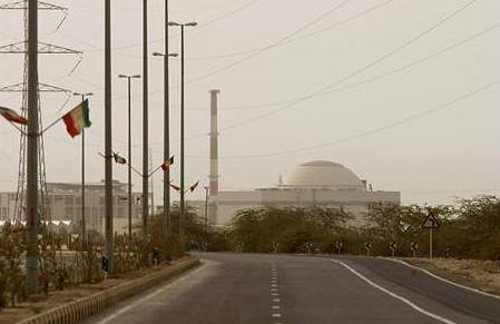 Jaderná lektrárna v íránském Buhéru