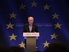 Oslavy pijetí Lisabonské smlouvy v Lisabonu - projev prezidenta EU Hermana van Rompuye. 