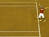 Rafael Nadal v utkání Davis cupu s Janem Hájkem
