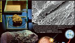 Na Marsu byl ivot, prozradil meteorit z Antarktidy