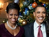 Obamovi s moderátorkou Oprah Winfreyovou.