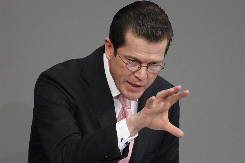 N�mecký ministr obrany Karl Theodor zu Guttenberg