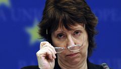 Ministryn zahranií EU Catherine Ashtonová
