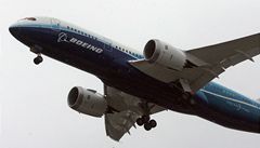 Nový typ Boeingu 787 Dreamline dnes úsp�n� uskute�nil první zku�ební let.