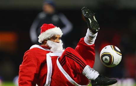 Santa Claus nebo fotbalista?