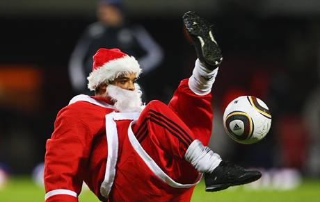 Santa Claus nebo fotbalista?