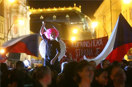 Rok 2009 oima fotograf LN - Oslavy 20. výroí sametové revoluce