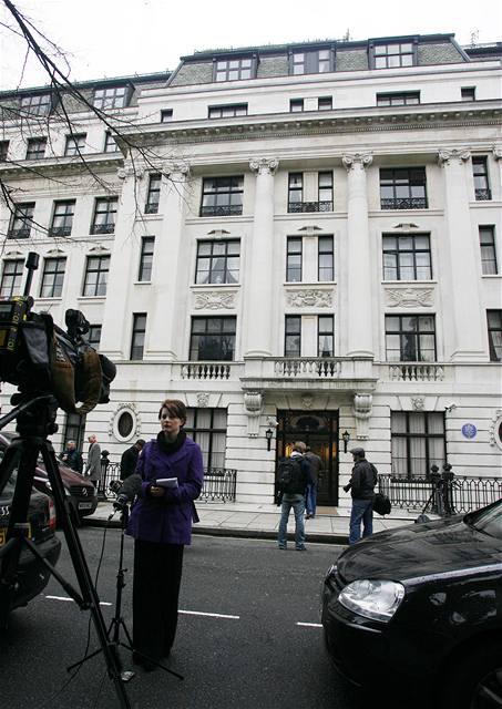 Budova v londnsk ulici Mansfield Street, kde ml pi studich bydlet nigerijsk terorista.