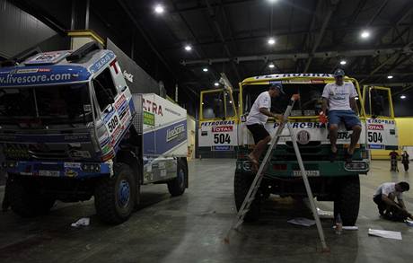Tradiní Rally Dakar startuje znovu v Argentin. 