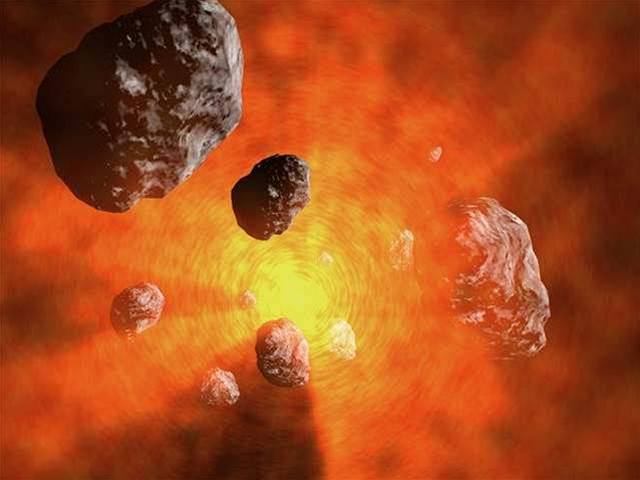 Asteroid (ilustra�ní foto).