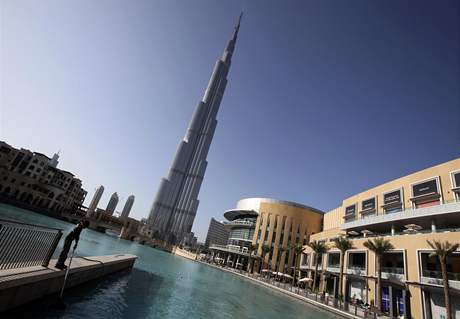 Nejvyí budova svta - mrakodrap Burd Dubaj.
