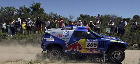 První etapa Rally Dakar. 