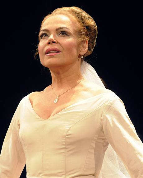 Na premiéře tragédie Friedricha Schillera Marie Stuartovna se představila v hlavní roli Dagmar Havlová