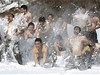 Zimní výcvik jihokorejské armády v mst Pjeongang