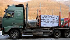 Protest kamion blokoval vjezd do Bratislavy, MHD kolabovala