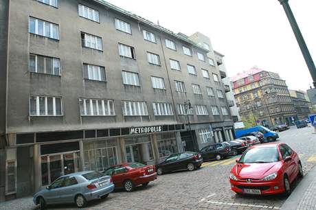 Bývalý klub Bunkr v Petrské ulici.