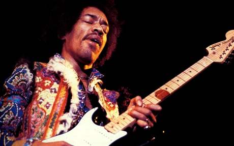 Jimi Hendrix - ilustraní foto.