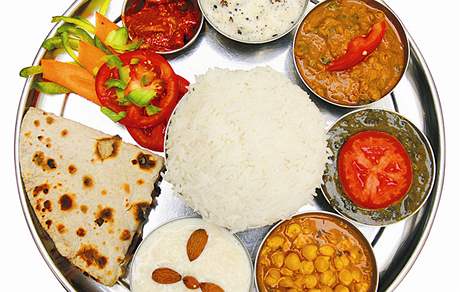 Indická kuchyn - ilustraní foto