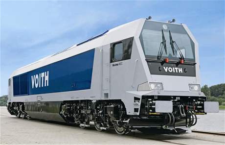 Unikátní lokomotiva Voith Maxima 40CC