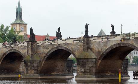 Karlv most v Praze.