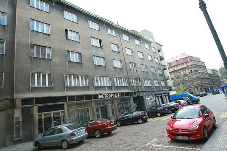 Bývalý klub Bunkr v Petrské ulici.