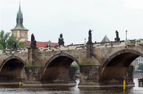 Karlův most v Praze.