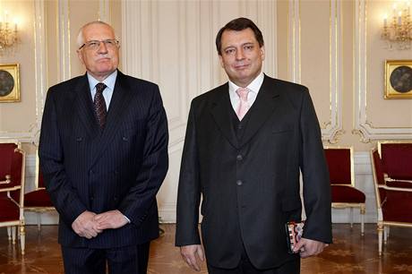 Václav Klaus a Jií Paroubek, ilustraní foto