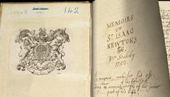 Newton�v �ivotopis od Williama Stukeleyho v digitální podob�