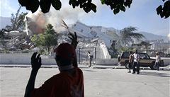 Ponien Haiti postihly siln nsledn otesy, vyvolaly paniku