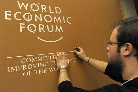 40. svtové ekonomické fórum v Davosu