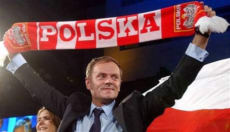 Nový polský premiér Donald Tusk.