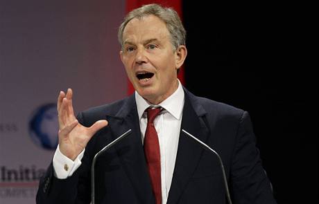 Bývalý britský premiér Tony Blair.
